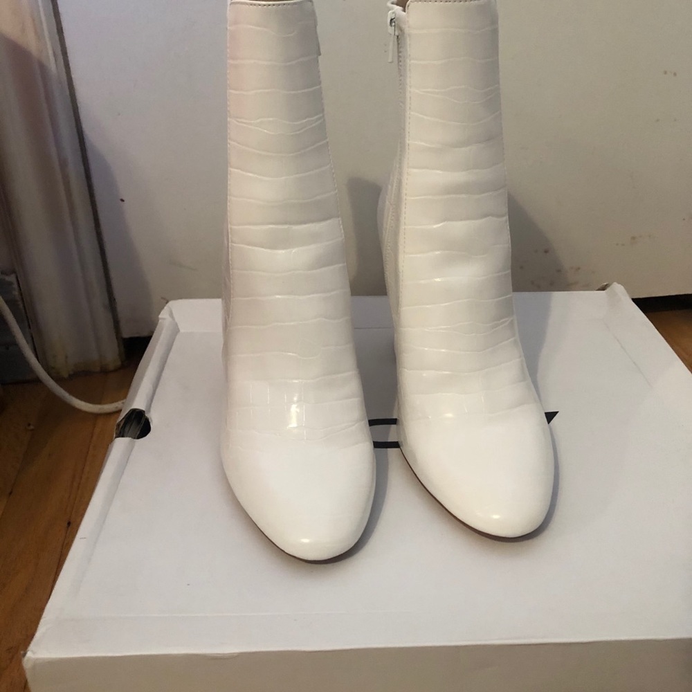 Croc Skin Boots